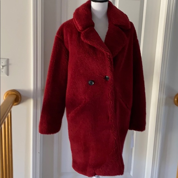 07:12 - Lucky Brand Teddy Faux Fur Jacket - Picture 2 of 12